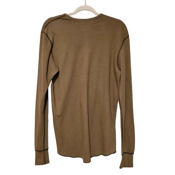 American Apparel Dexter Morgan Kill Shirt Mens Large Thermal Henley - Picture 6 of 9